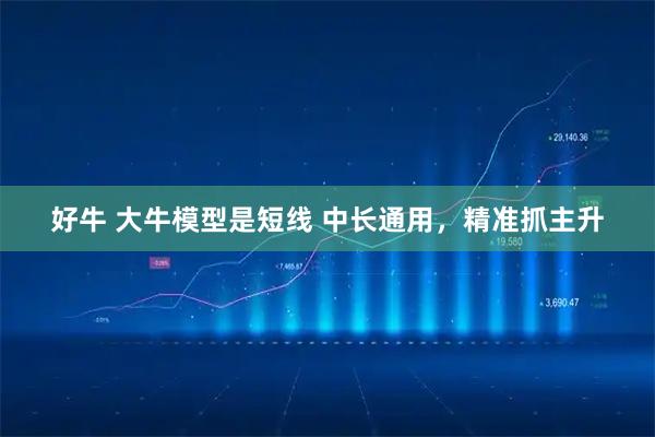 好牛 大牛模型是短线 中长通用，精准抓主升